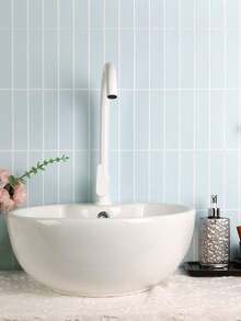 10/20/40pcs (Thickened Design) 2D Straight Line Mosaic Self-Adhesive Backsplash Tiles, Kitchen Anti-Splash Tiles, Self-Adhesive Tiles For Kitchen And Bathroom, Thickened Waterproof, Home Decor - Multicolor - View 11