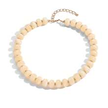 Collar de cuentas de resina multicolor estilo boho para mujer, joyería de verano para playa y vacaciones - Multicolor - Ver 13