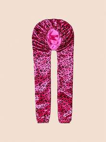 1pc Women's Double Layer Satin Sleep Bonnet, Suitable For Braids And Long Hair, Satin Bonnet/Hair Cap - A - View 18