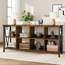 Sofa & Console Tables - Brown - View 8
