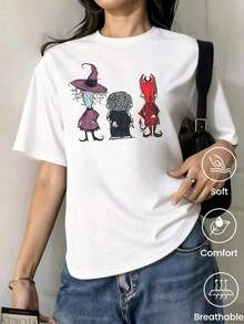 Women T-Shirts - White - View 2