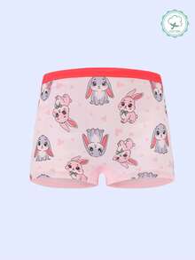 Random 8Pcs Girls' Cute Cartoon Animal Pattern Soft Comfortable Breathable Cotton Briefs - Multicolor - View 2