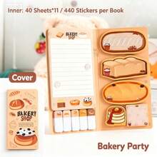 Custom Cartoon Cute Creative Sticky Notes Set, Adhesive Index Tabs, Classification Labels, Reward Stickers For Students - Sticky Note Set - View 10
