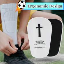 Ultra-Lightweight Soccer Shin Guards - Durable & Comfortable Unisex Knee Pads - Suitable For Soccer, Basketball And Yoga Training - Cross Series - View 4