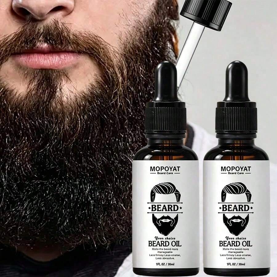 MOPOYAT Beard & Mustache Care - Beard Oil E - View 1