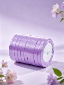 10 Rolls/1 Roll 25 Yards/Rolls 1cm Width Satin Ribbon Braided Thin Tape Gift Wrapping Cake …Packaging Material Bowknot Ribbon Valentine - 25-yard 1cm Ribbon - View 59