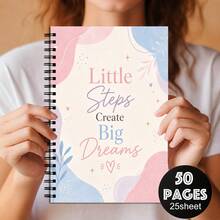 A5 Memory Journal For Mom 1pc- German "Tell Me Your Story", Guided Life Story Notebook With Floral Watercolor Design, 50 Pages 25 Sheets, Mother Keepsake Gift Book - A5 - View 9