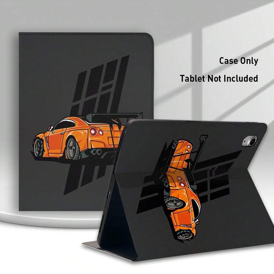 Sports Car UV Printed Flat Pattern, Compatible With Huawei Protective Case / MatePad 11.5 2025 / MatePad SE 11 Inch / Honor Tablet Protective Case / Honor 9 / 10 / X8A / Pad SE 11 Inch (2023) / Pad 2 / A9 / 11th Gen A16 Case - Style 12 - View 1