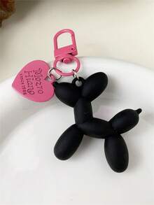 1pc Colorful Balloon Dog Keychain, Cute Backpack Key Ring, Handbag Key Chain, College Gothic Y2K Style Gift For Mother, Father, Graduation Season And Teacher - Multicolor - View 13