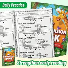 Reading Comprehension And Short Sentence Understanding Workbook, Combining Word And Image Recognition For Intelligent Thinking Activities, Cultivating Reading Ability Through Fun Exercises, Suitable For Interactive Learning At Home And School - Alphabet Book - View 4