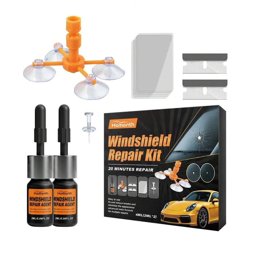 Homonth Windshield Repair Kit For Daily Clear Vision Car Front Windshield Repair Kit - Default - View 1