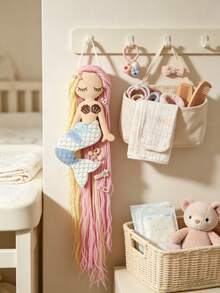 Mermaid Hair Clip Storage Rack, Cute Girls Hair Accessories Organizer, Suitable For Nursery Decor - Multicolor - View 10