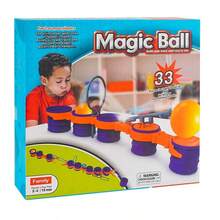 Blow Ball Track Toy, Suitable For Family Gathering Games, Educational Lung Capacity Training Ball Challenge Toy, Multi-Player Interactive Group Tabletop Game, Family Gathering Entertainment - Multicolor - View 12