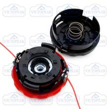 1pc 113mm Diameter M10*1.25mm Left-Hand Thread Automatic Wire Feed Anti-Impact Easy Replacement High-Strength Engineering Plastic Red Cap Trimmer Head, Universal Lawn Mower Accessory For Yard, Mountain, Land Clearing, All-Season Garden Weeding - Grass Head (Italian Red Base) - View 6