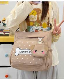 Shoulder Bags - Khaki - View 6