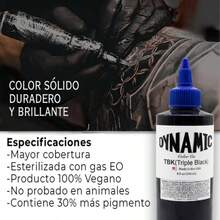 DYNAMIC COLOR CO Tattoo Ink - Black - View 5