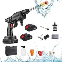 Portable Electric Car Washer - Black - View 4