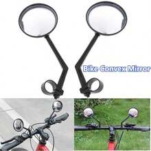3pcs Universal Bicycle Rearview Mirrors, 360° Rotatable Wide-Angle Convex Handlebar Mirrors With Black Bell, Shock-Absorbing Lens, Suitable For Mountain Bikes And Electric Scooters, Handlebar Accessories Quick Installation - Multicolor - View 3