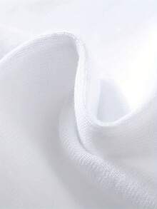 High-Quality Print Short-Sleeve Shirt In A Loose Fit, Made Of Finely Combed Pure Cotton, Designed For Spring And Summer In American . - 白色 - 查看 3