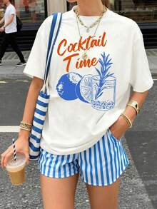 Women T-Shirts - 白色 - 查看 1