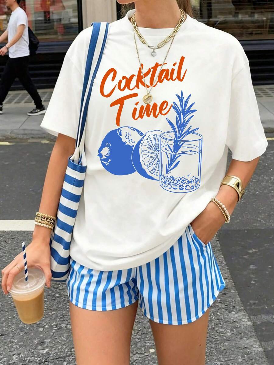Women T-Shirts - 白色 - 查看 1