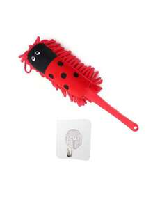 Cute Chick Chenille Dust Duster, Washable Dusting Brush, Handheld Desktop Car Cleaning Brush, Electrostatic Furniture Duster, For Home And Office Daily Use, Christmas Gift For Home Cleaning Enthusiasts - Multicolor - View 13
