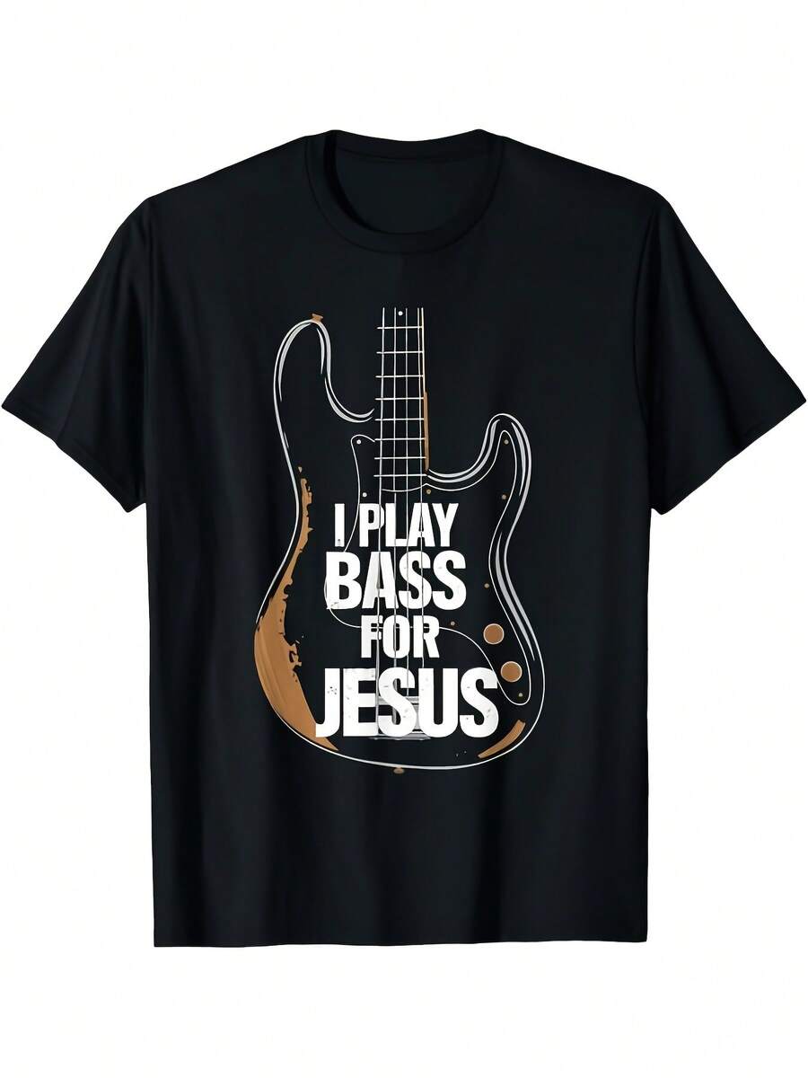 Men Sports Tees & Tanks - 黑色 - 查看 1