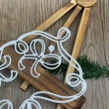 1pc Christmas Bow Metal Cutting Die, Suitable For Scrapbooking, Decorative Paper Card Making Materials And Embossing - Christmas - View 7