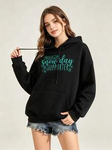 Women Sweatshirts & Hoodies - 黑色 - 查看 1