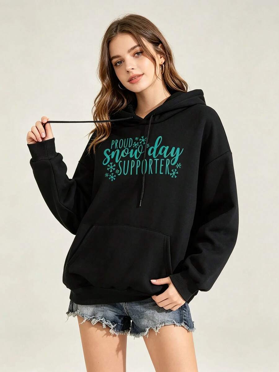Women Sweatshirts & Hoodies - 黑色 - 查看 1
