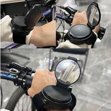1pc Road/Mountain Bike Wrist Rearview Mirror, Cycling Wristband Mirror 360° Rotating Auxiliary Mirror - Multicolor - View 6