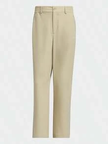Adidas Spring/Autumn Men's Casual Sports Pants, Minimalist Versatile Comfortable Loose Fit Athletic Casual Long Pants JE3477 - Light Khaki - View 1
