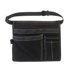 Electrician's Special Multi-Functional Waist Bag Wear-Resistant Tool Repair Tool Bag Construction Site Thick Portable Storage Canvas Waist Bag - Multicolor - View 12