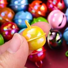 Mixed AB Color Iron Bells 17x19mm 10/20Pcs DIY Handmade Jewelry Making Christmas Ornament Accessories - Bells - View 3