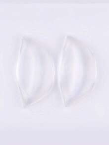 2/4pcs Ultra Soft Silicone Breast Pads, Gel Enhanced Bra Inserts, Lift Chest, Soft And Comfortable Women's Lingerie Accessories - Multicolor - View 10