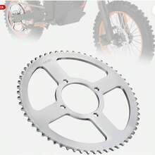 Sproket Penggerak Belakang 420 60T, Cocok Untuk Suku Cadang Pengganti Sepeda Listrik Off-Road dan Sepeda Motor - Perak - View 1