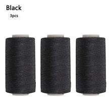 3 Rolls Sewing Thread Weaving Threads For Making Wig, Hand Sewing Hair Weft Hair Weave Extension, Making Wigs DIY 120M - View 7