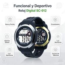 Couple Digital Watches - Black and White - View 4