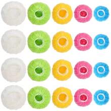 30/60pcs 3 Sizes Reusable Elastic Food Bowl Covers, Bread Fermentation Bowl Covers, Semi-Transparent Stretchable, Colorful, Aluminum Foil And Plastic Wrap Alternative, Baking Essential - Multicolor - View 9