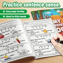 Reading Comprehension And Short Sentence Understanding Workbook, Combining Word And Image Recognition For Intelligent Thinking Activities, Cultivating Reading Ability Through Fun Exercises, Suitable For Interactive Learning At Home And School - Alphabet Book - View 7