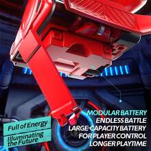 2Pcs RC Battle Robot Toy, 2.4G Remote Control Intelligent Fighting Robot, Dual Player Boxing Battle Robot, Parent-Child Interactive Combat Game Toy, Electric Smart Fighting Robot, Back To School Gift, Christmas , Birthday , Holiday Gift For Kids - Red + Blue - View 6