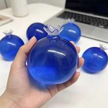 1pc Cute Large Blueberry Squishy Toy, Slow Rebound Stress Relief Toy, Cheese Squishy, Dumpling Squishy, Fingertip Toy - Multicolor - View 6