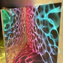 Chrisley Water Wave Acrylic Photography Background With Realistic Ocean Waves - Transparent Panel Suitable For Photo Studio, Indoor Shoots, Home Decor & Party Events - Smooth Texture For Professional & Visuals - View 4