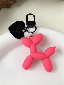 1pc Colorful Balloon Dog Keychain, Cute Backpack Key Ring, Handbag Key Chain, College Gothic Y2K Style Gift For Mother, Father, Graduation Season And Teacher - Multicolor - View 11