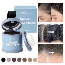 VERONNI 10g Hairline Shadow Powder, Anti-Staining, Instant Coverage For Hairline And Roots, Waterproof Hairline Filler Powder, Natural Look, Large Capacity 7 Colors Available - Multicolor - View 3