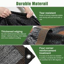 Garden Shade Cloth 20x10ft – 55% Shade Rate Plant Greenhouse Shade Net, UV Protection Shade Cover With Grommets, Suitable For Patio Pergola Canopy - Multicolor - View 5