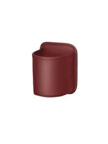 1pc Modern Minimalist PU Leather Cylindrical Hanging Bag, Large Opening With Stitched Edge, Durable And Stable, Suitable For Water Bottles, Beverage Bottles, Small Items, Car Headrest, Back Seat, Car Door Side Cup Holder Storage And Organization, Car Essential - Multicolor - View 13