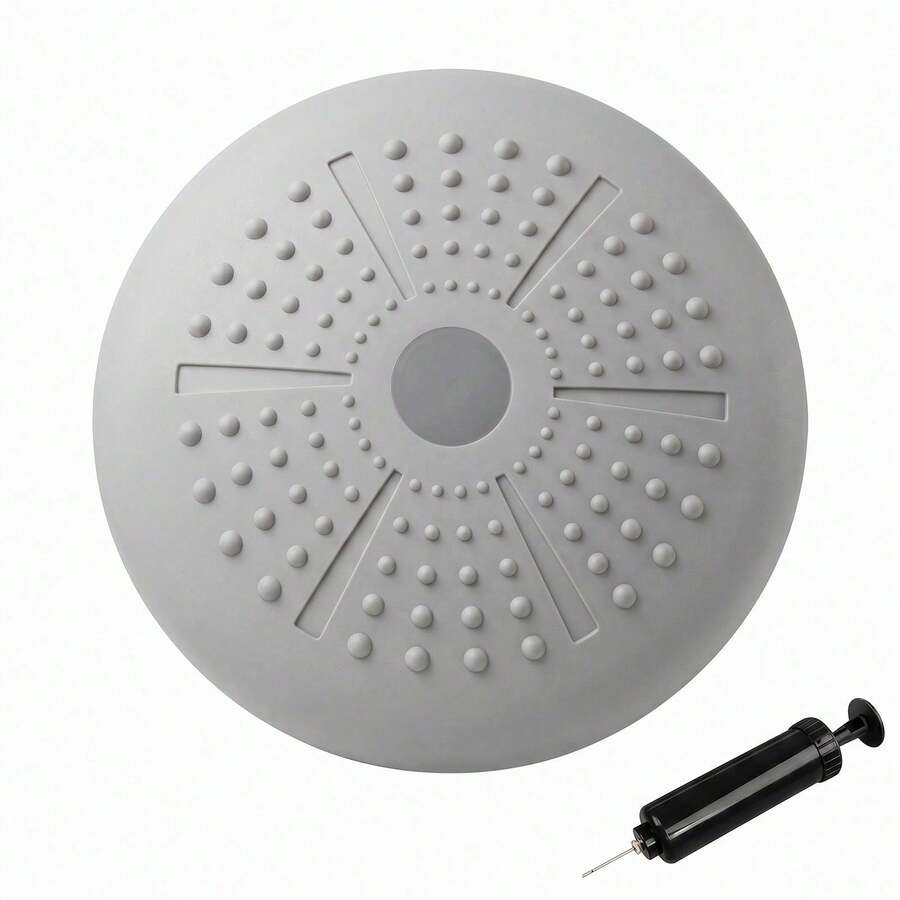 Non Slip Inflatable Balance Cushion Massage Dots Balance Disc Yoga Training Equipment For Adults Dogs Fitness - Grey - View 1