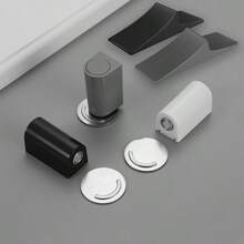 Heavy Duty Magnetic Door Stopper - No Drilling Installation, Scratch-Resistant & Damage-Free, Strong Magnetic Base, Wind-Proof Door Wedge, Floor Protection - Suitable For Home, Office, Bathroom, Commercial Use - Modern Minimalist Design - Multiple Styles - View 8