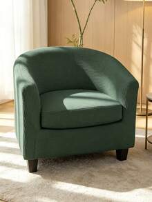 3-Piece Waffle Knit Bucket Chair Sofa Cover Set, Full Elastic Single Sofa Protector With Removable Seat Cushion And Decorative Pillow, Pet-Friendly, Non-Slip, Dust-Proof, Scratch-Resistant, Machine Washable - Multicolor - View 21